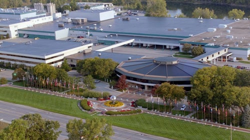 Amway headquarters in Ada, Michigan